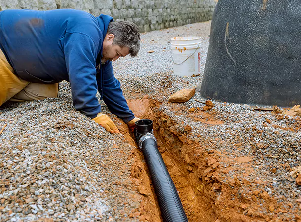 Sewer Pipe Burst Replacement in Barrie, Ontario